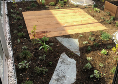Kleine tuin renovatie