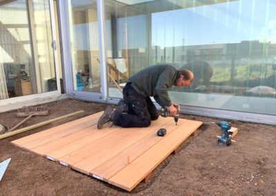 Kleine tuin renovatie